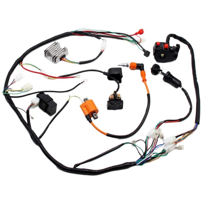 PRO BAT ATV Electric AC Wiring Harness Kit with Full Copper Wire for Lifan Loncin Zongshen YX 150CC 200CC 250CC 300CC Engine Go Kart ATV Pit Dirt Quad Bike - Image 3
